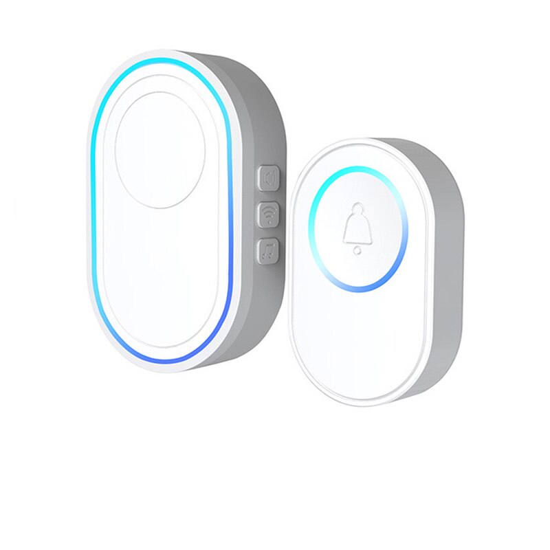 Tuya WiFi SOS Elderly Care Alarm System Emergency Panic Button Watch Bracelet: White / EU plug