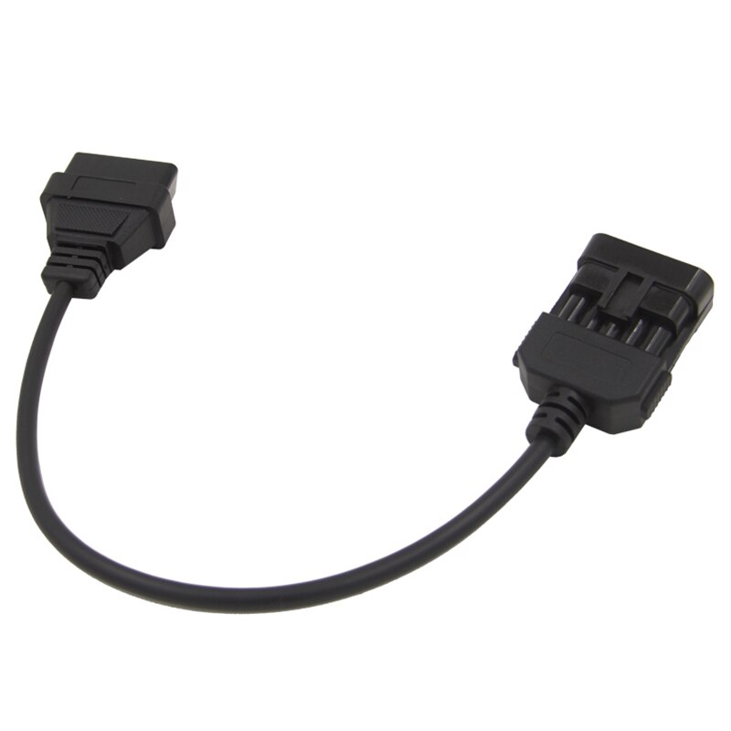 10Stift OBD OBD2 Stecker Kabel Funktioniert Für Vauxhall / Opel OPCOM diagnostizieren Adapter Opel 10 Stift zu OBDII 16 Stift freies