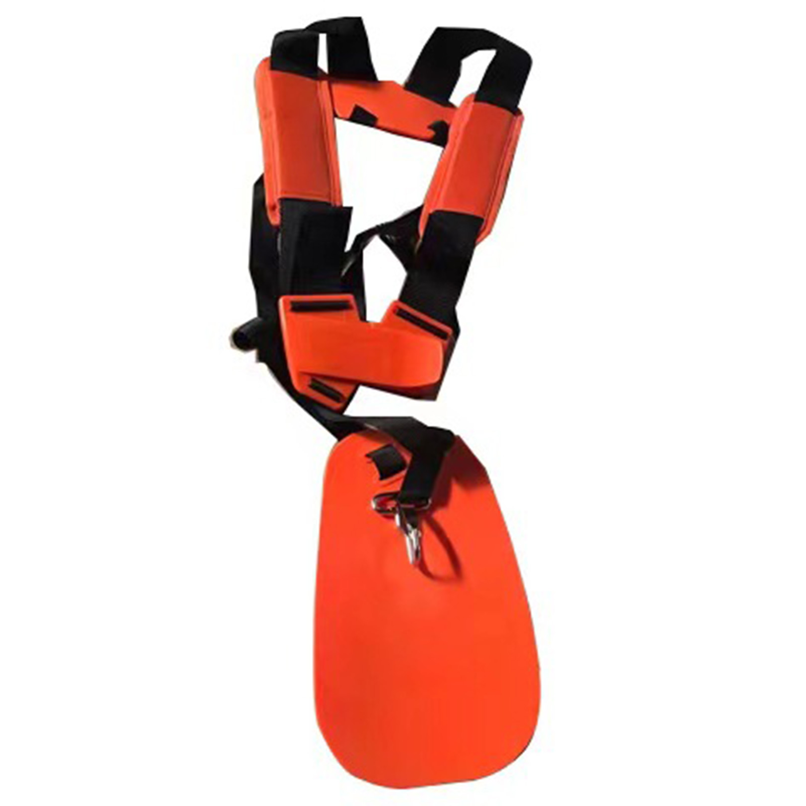 Double Shoulder Strimmer Harness Strap For Stihl Lawn Mower Grass Strimmer Brush Cutter Garden Power Pruner Adjusted Nylon Belt: WHITE