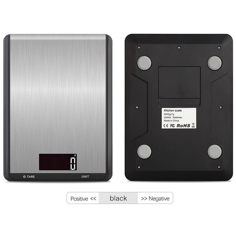 Digital Kitchen Food Scale Electronic Balance Stainless Steel Multifunction Measuring Weight Tool LCD Electronic Gram Scale