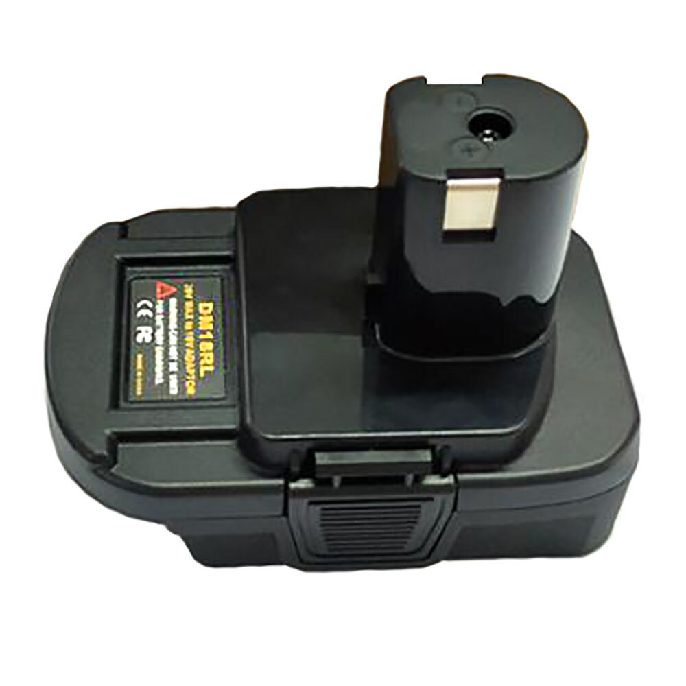 Adaptador DCB200 DM18M etc. Convertidor Utiliza batería de iones de litio Dewolt 18V en Makita Milwaukee Busch Ryobi Hitache Metabo Worx Alex herramienta: DM18RL