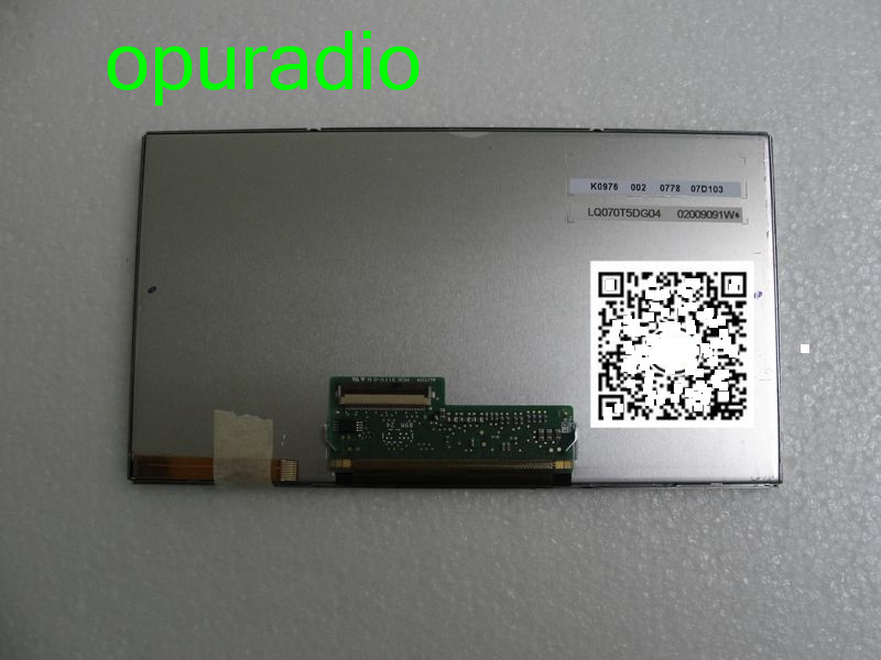 Originale 7inch display LCD LQ070T5DG04 LQ070T5DG04G LQ070T5DG04A LQ070T5DG04E per navigazione GPS per auto lcd monitor