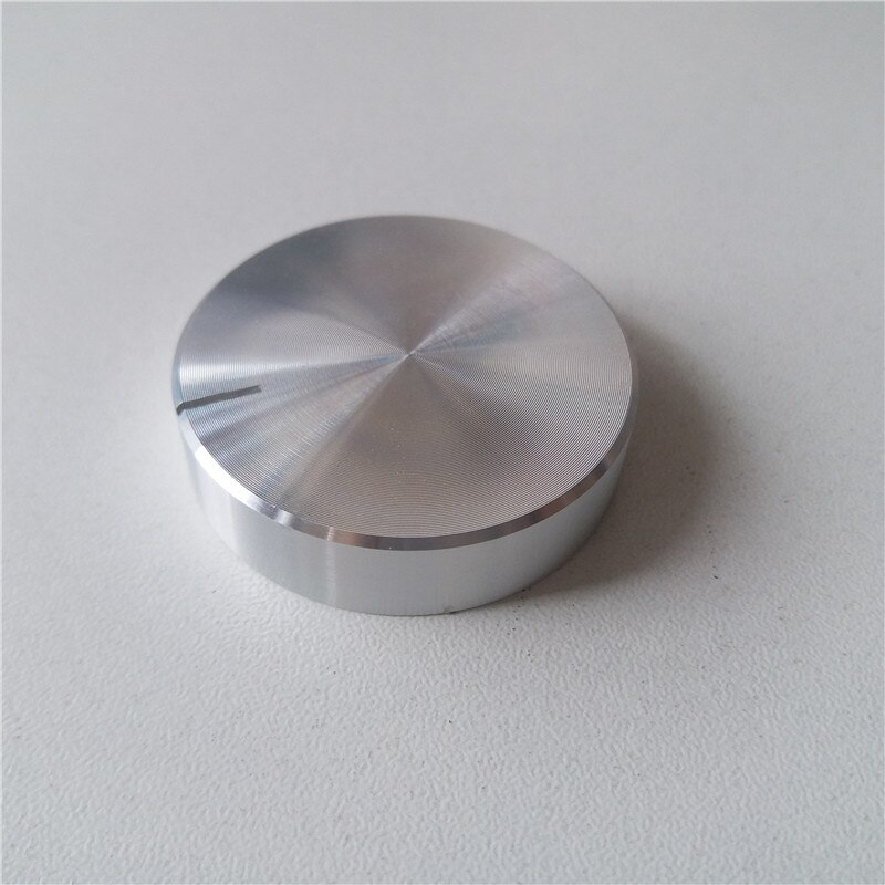 8 Uds perilla de plástico de aluminio perilla de potenciómetro suave 40*10*6mm potenciómetro cap interruptor de picaporte de coche cap Encoder