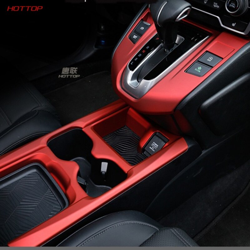 Para Honda CRV CR-V MODIFICACIÓN DE Interior Rojo accesorios de decoración conjunto completo de pegatinas de suministros de coche