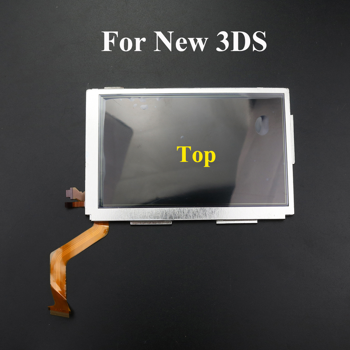 Pantalla LCD superior inferior para Nintendo DS Lite NDS NDSL NDSi nueva pieza de repuesto para consola de juegos 3DS LL XL, 1 ud.: Negro