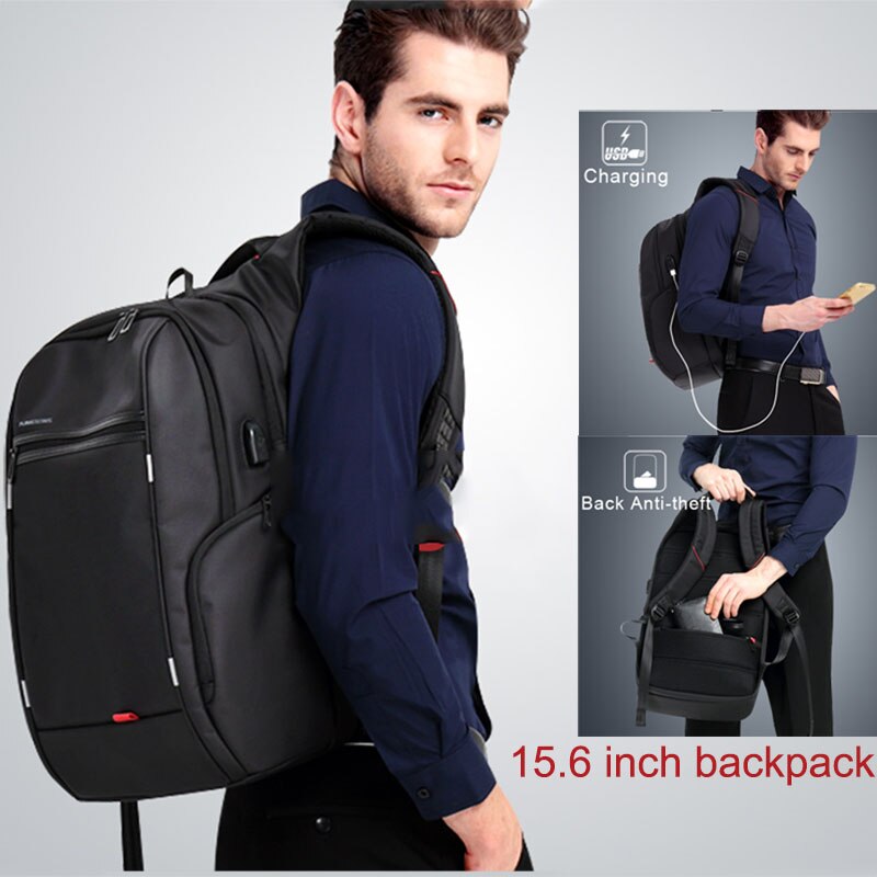 Kingsons Wasserdicht Männer Frauen Rucksack mit Sauger USB Ladung Laptop Computer Rucksack 13.3/15,6/17,3 inch School Tasche rucksack