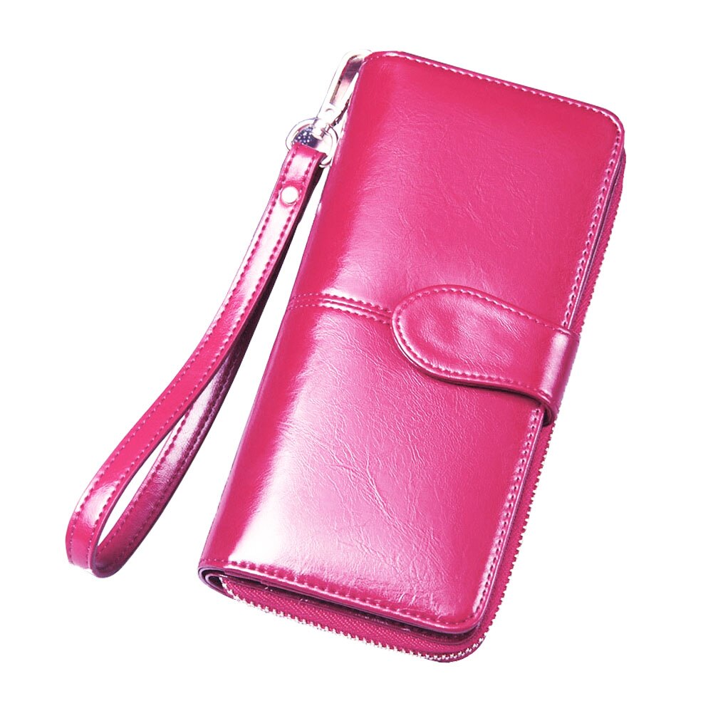 Women PU Leather Wallet Long Card Holder Case Clutch Purse Handbag Bag HSJ88