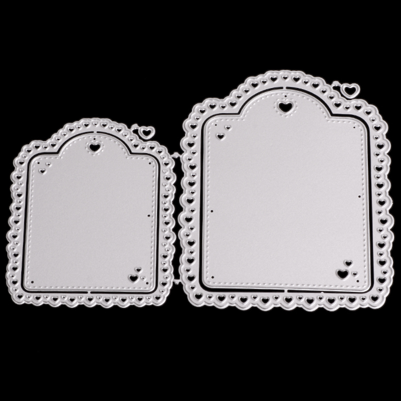 Molde para recortar tarjetas de felicitación Diy