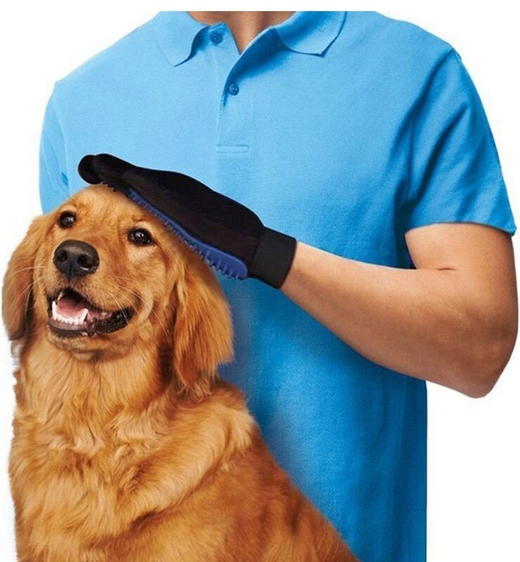 Cat Pet brush Glove Deshedding Gentle Efficient Pet Grooming Glove Dog Bath Cat cleaning Supplies Pet Glove Dog combs 2