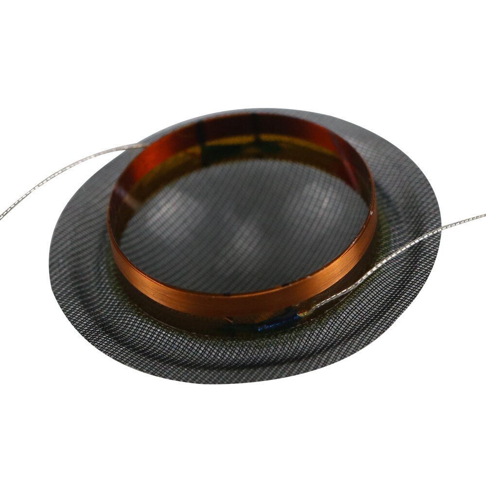 GHXAMP 20 Kern 20,4 MM HÖHenne Schwingspule KSV 8Ohm Lautsprecher reparatur zubehör Hochtöner Kristall Scheinende seide Membran DIY 2 STÜCKE