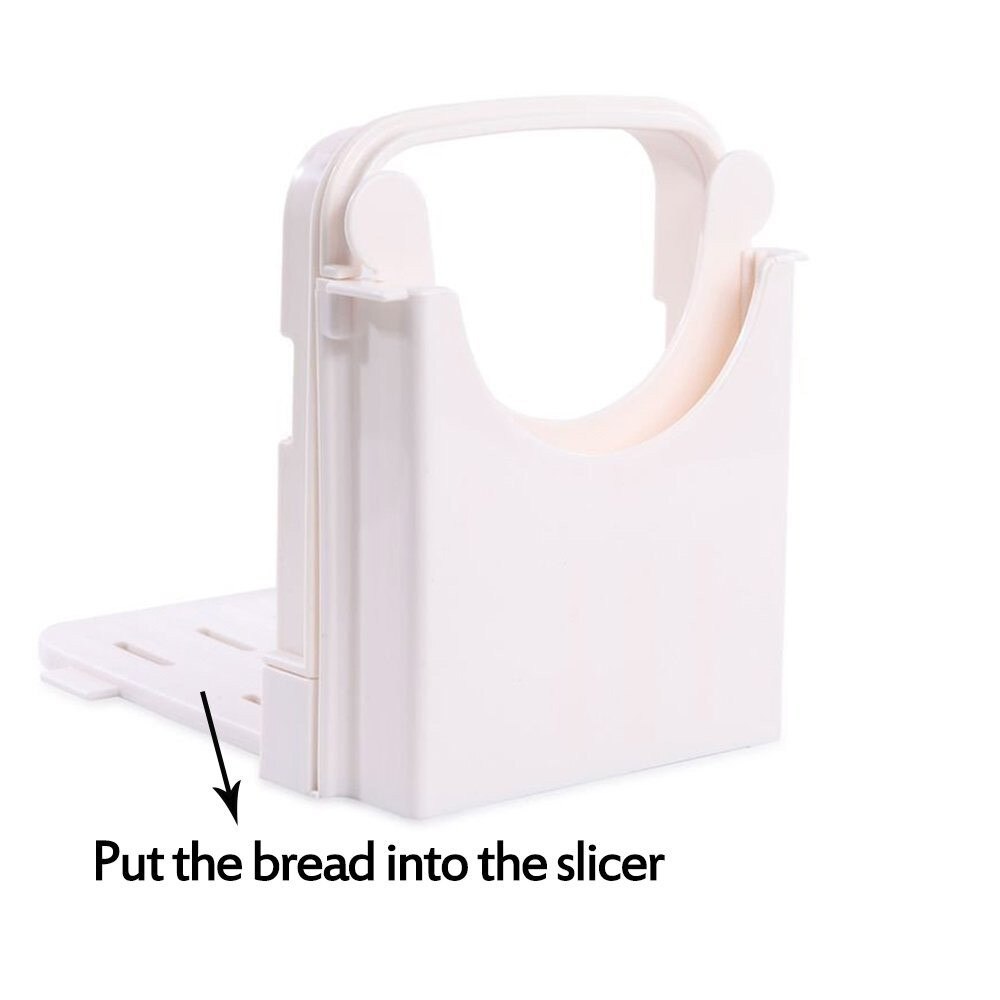 Toast Bread Slicer ABS Thickness Adjustable Loaf Cutter Rack Cutting Guide Slicing Tools Kitchen Accessories #N