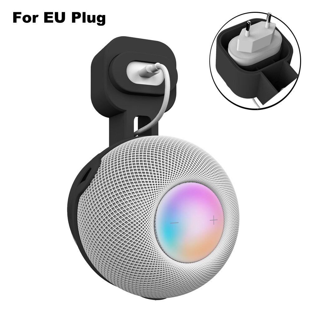 Wieszak ścienny do głośnika HomePod Mini Smart Speaker Uchwyt na gniazdko Oszczędność miejsca Półka ścienna do mini stojaka Homepod: Niebieski