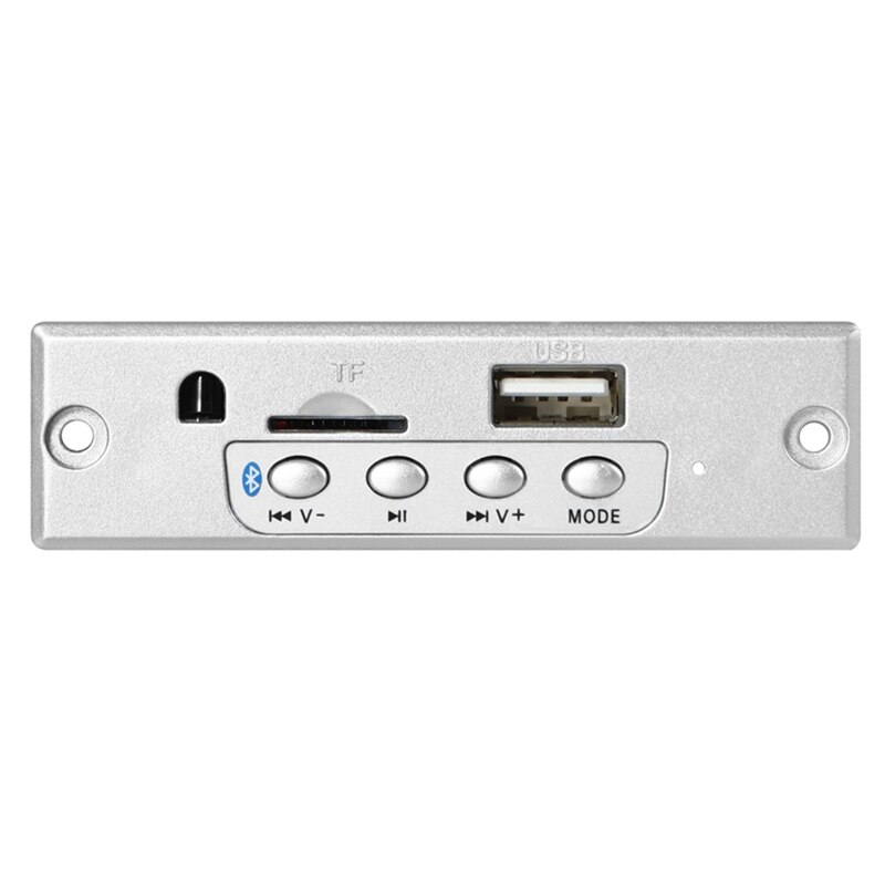 Carte décodeur de lecteur Mp3 avec amplificateur 2x25w, 6V-12V, Bluetooth 5.0, Module Radio Fm pour voiture, Support Tf Usb Aux