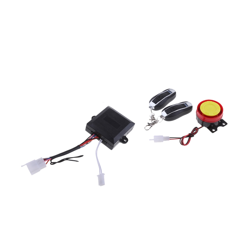 Motorcycle Bike Protector Anti Theft Security Alarm System With Remote Control