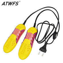 ATWFS Draagbare 220 v Schoen Droger Ultraviolet Schoen Sterilisator Auto Vorm Voilet Licht Heater Droger voor Schoenen Boot Heater