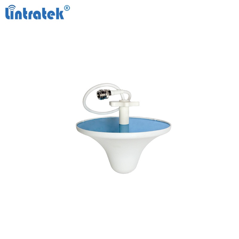 Lintratek antenna a soffitto interna 3dBi a banda larga antenna interna N connettore femmina 0.3 metri per ripetitore di segnale 2g 3g 4g #6.7