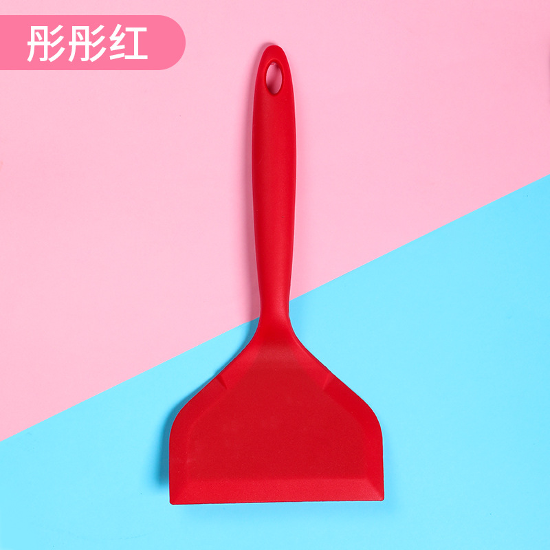 Kitchen Scraper Baking Yuzi Burnt Silicone Spatula Wide Mouth Pizza Spatula Steak Non-stick Silicone Spatula Kitchen Accessories: 5