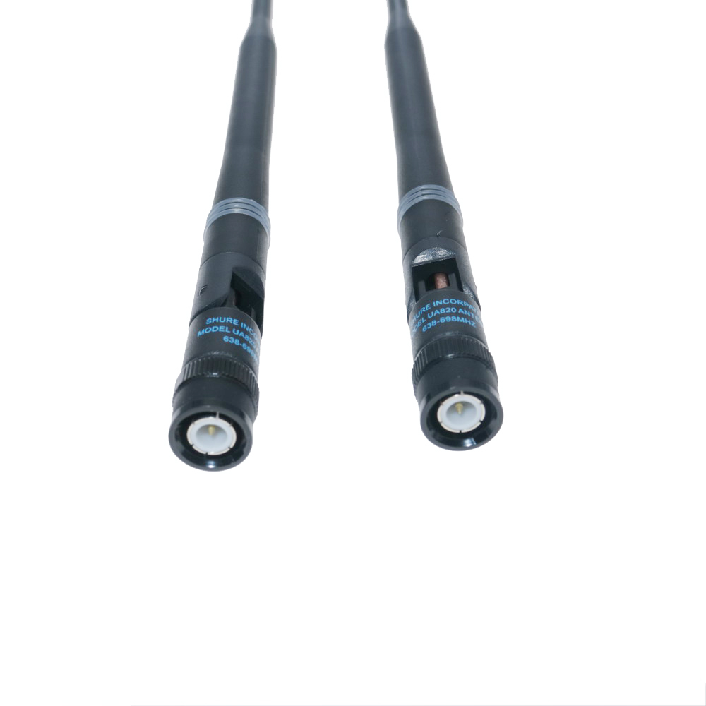 2 Stks/partij Bnc Antenne Voor Shure Ua820 Ulx Slx Qlx Glx Pgx Sennheiser G2 G3 G4 Draadloze Ontvanger Bajonet Antenne 400-900Mhz