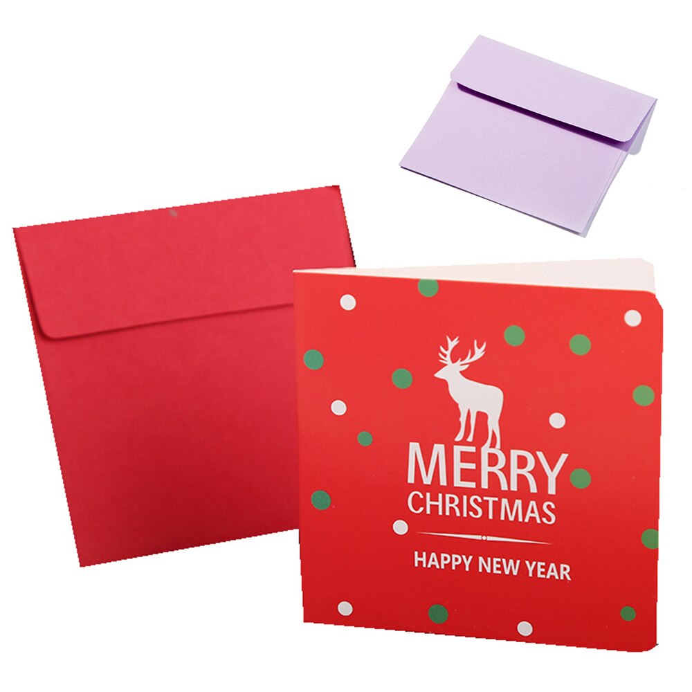 12pcs Merry Christmas Cards Wedding Invitation Greeting Cards Christmas Greeting Cards Year Postcard Card