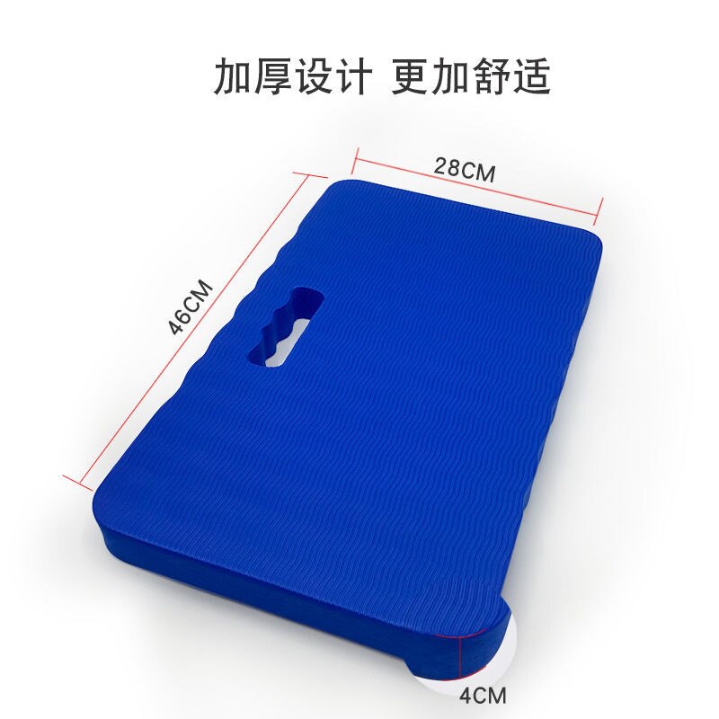 Garden Kneeler Thick Pad Kneeling Mat High Density Foam Knee Cushion Mat Kneeling Kneel Protection Garden Garag: Blue 46x28x4cm