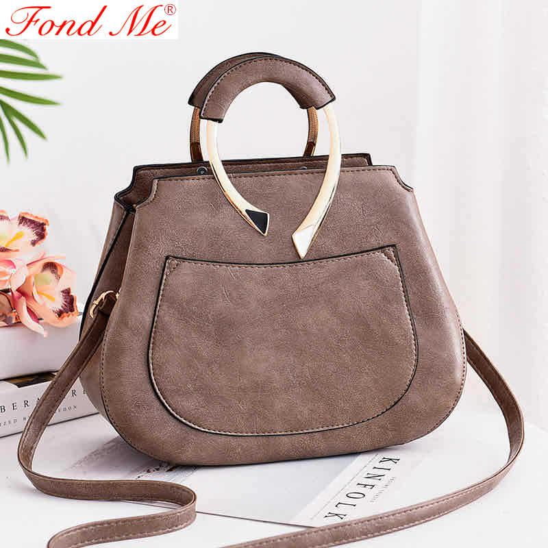 Sac bandoulière Portable nouvelle: Gris