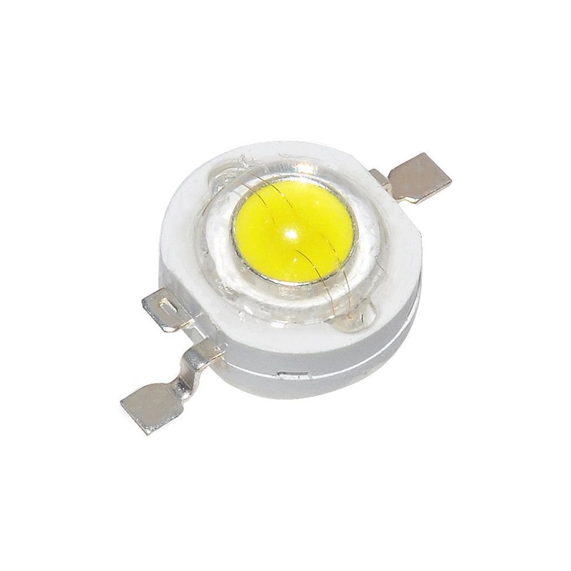 20 st/lot 1w högeffekts led chip smd lysdioder lysdioder 100-110lm led ljuspärlor för downlight spotlight vit blågrön