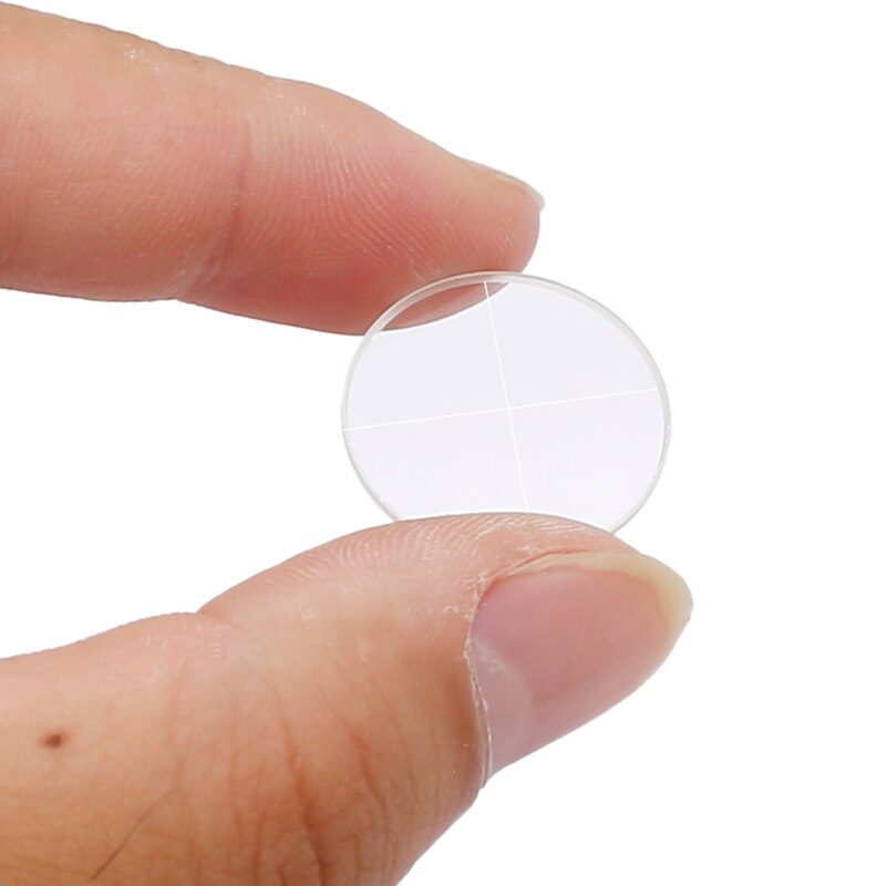 Micrometer Reticle Ocular Eyepiece Cross Calibration Slide with Horizontal and Cross Line for Microscope Telescope