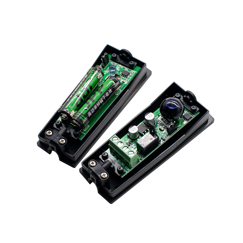 1/3/5pz 12m Porta Scorrevole del box auto Fascio Sensore Fotocellula A Infrarossi Alimentato A Batteria Cancello e Porta Automatico Apricancello Barriera di Sicurezza