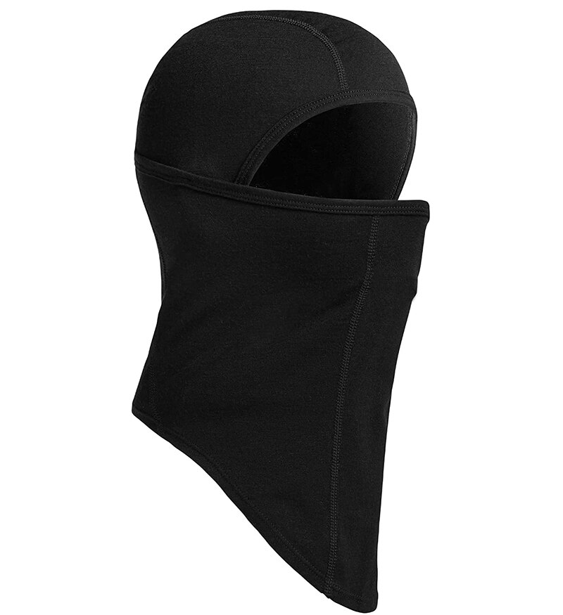 100% Merino Wool Balaclava With Ears Men Women Ski Mask 300G Merino Wool Midweight Motorcycle Riding Thermal Face Mask