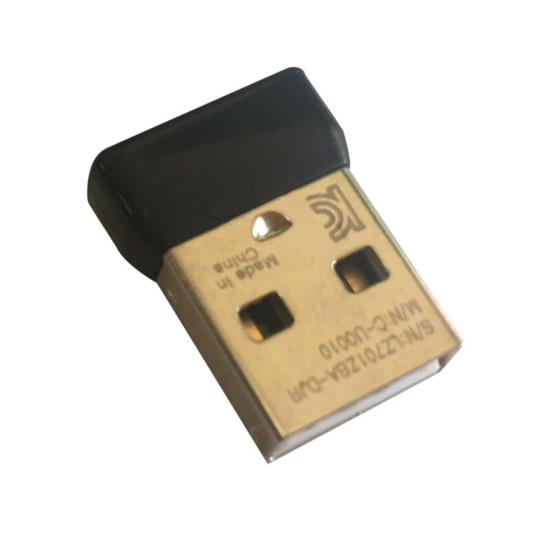 Ekte 1 kanals nano mottaker dongle for mus  m185 m215 m235 m325 m545 m705 osv