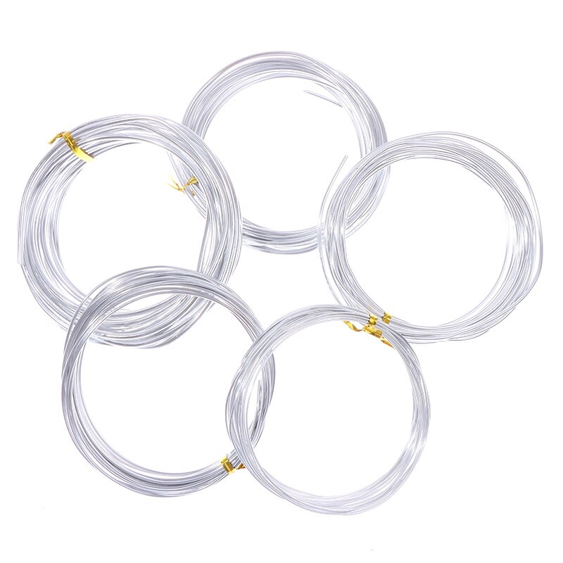 Bonsai Wires Anodized Aluminum Bonsai Training Wire Total 16.5 Feet (silver)