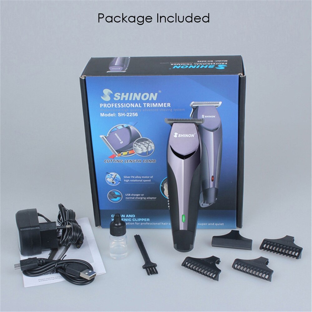110-240V Hair Clipper Electric Hair Trimmer Beard Razor for Men Barber Bald Head 0.1mm Shaving Hair Cutting Machine