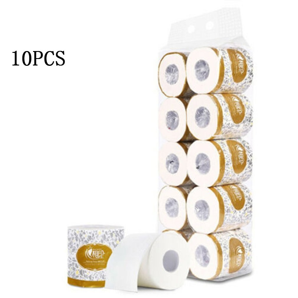 Toilet Paper Bulk Bath Tissue Bathroom Soft 3 Ply Roll Roll Toilet Paper Paper practical portable