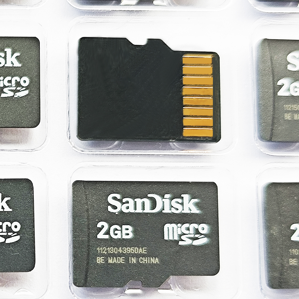 SanDisk Memory cards 2GB TF Card Children's Camera Memory Card storage card Compatible with TF Card to SD Card Adapter