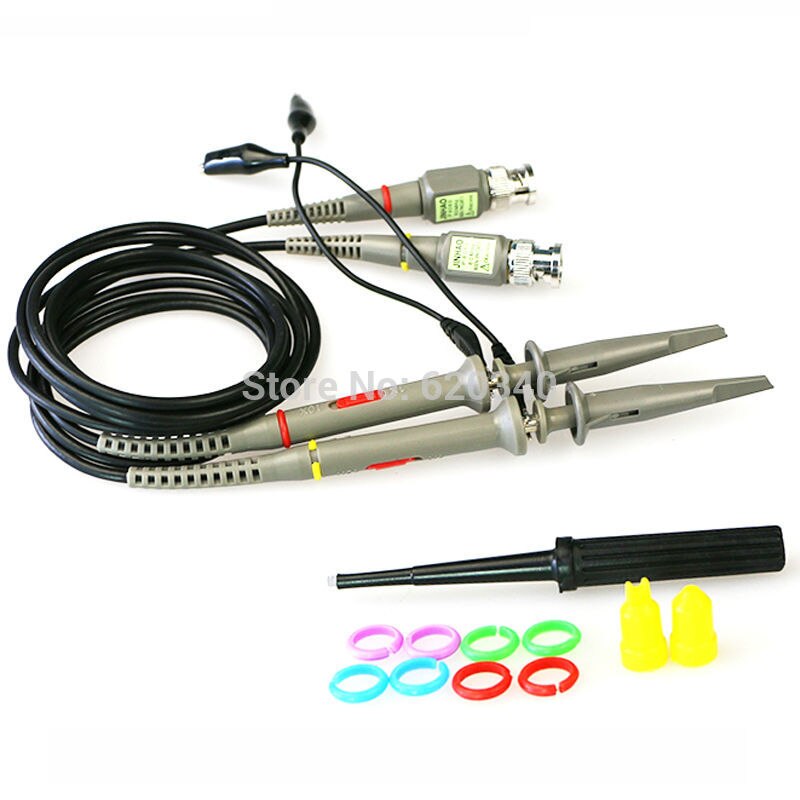 P6060 1X/10X Oscilloscope probes Oscilloscope pen bandwidth 60MHZ 1:1 and 10:1 two tranches