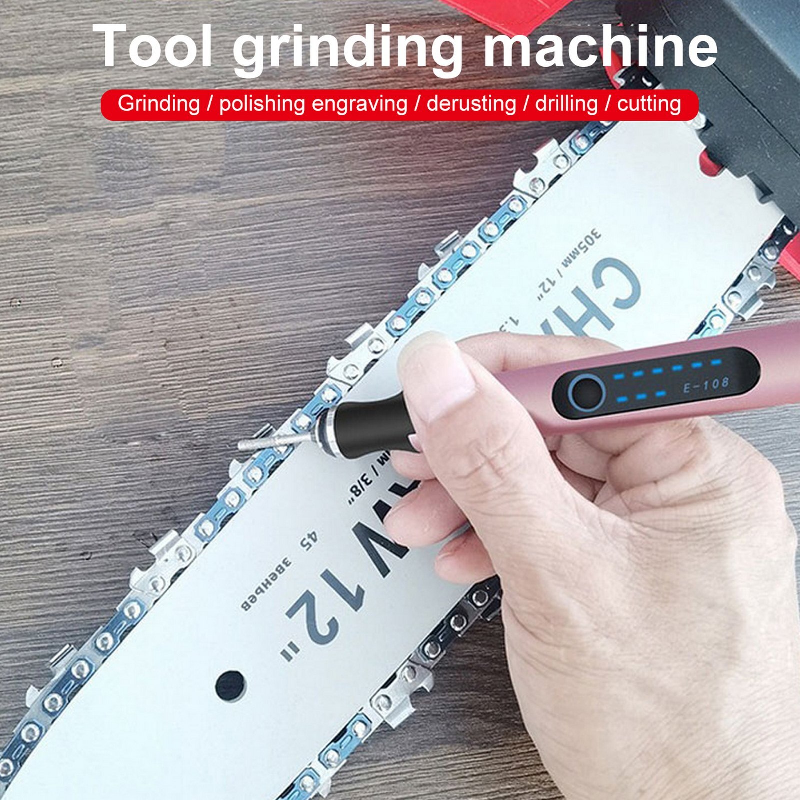Mini Cordless Electric Engraving Pen 3 Variable Speed Drill Grinder Engraver Rotary Grinding Machine DIY Jewelry Metal Tools