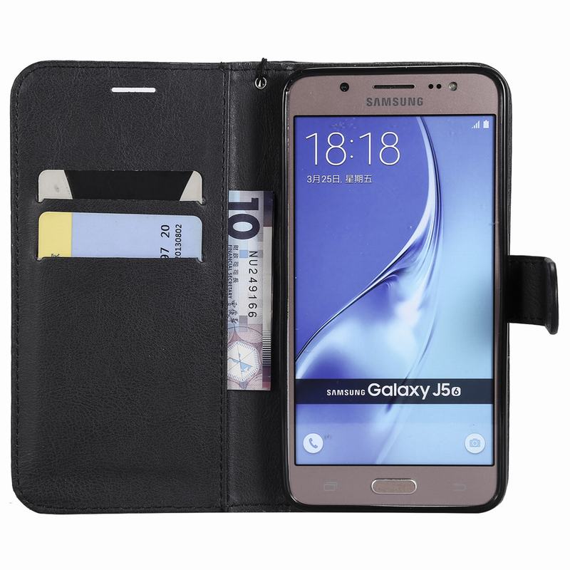 Funda de cuero con tapa para Samsung J5 J510, para Galaxy J5 J 5, Galaxy J5