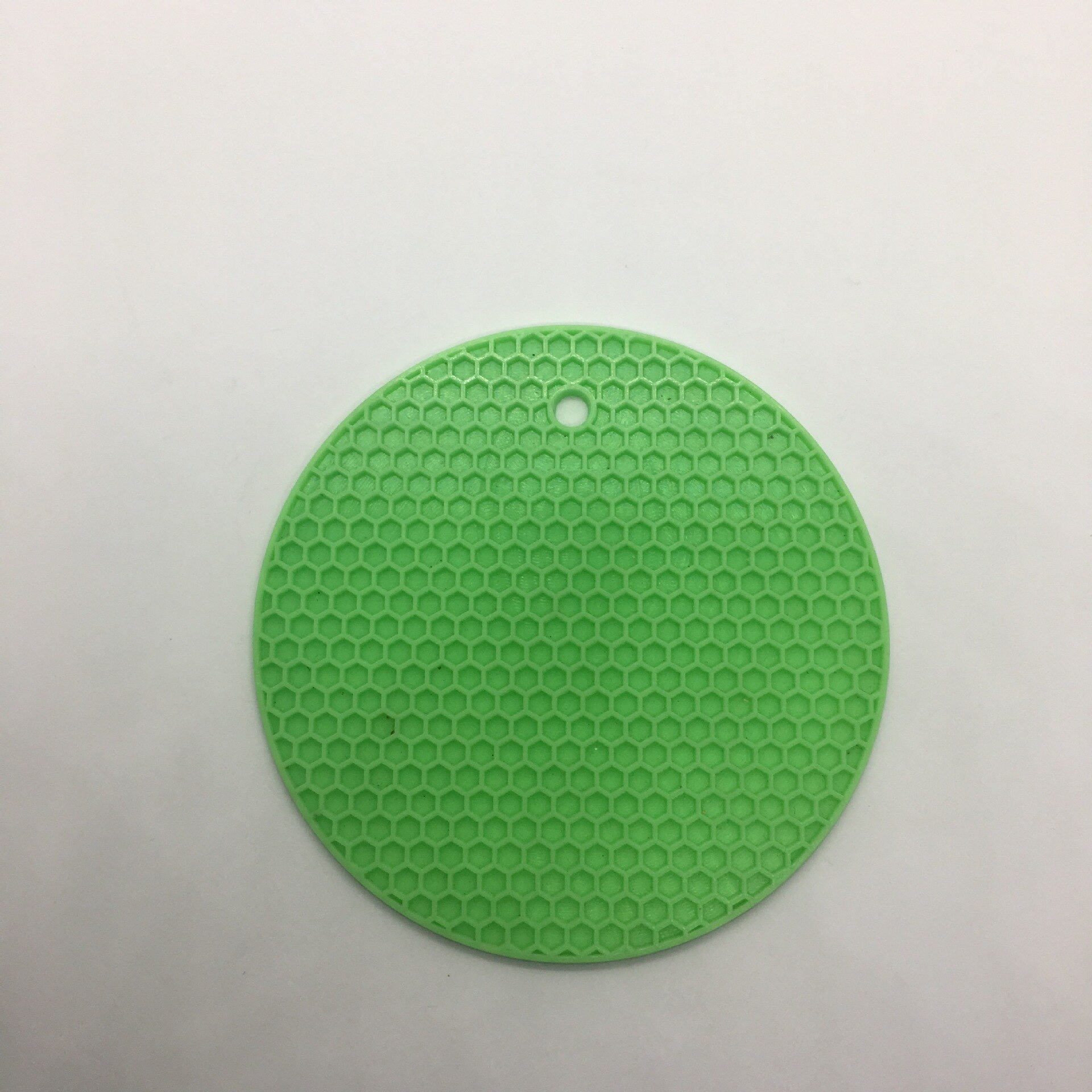 18cm runde varmebestandig silikonmatte drikkekoppunderlag sklisikker gryteholder borddisk kjøkkenutstyr: D