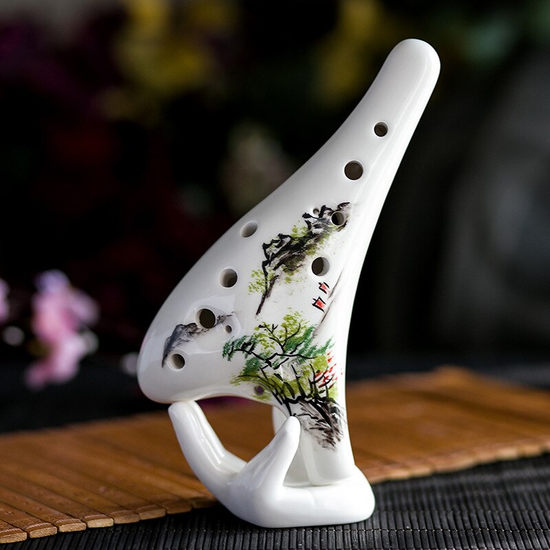 MoZhu – dessin coloré à 12 trous alto C, dessin ou modèle ocarina, enseignement spécial, bonne intoration