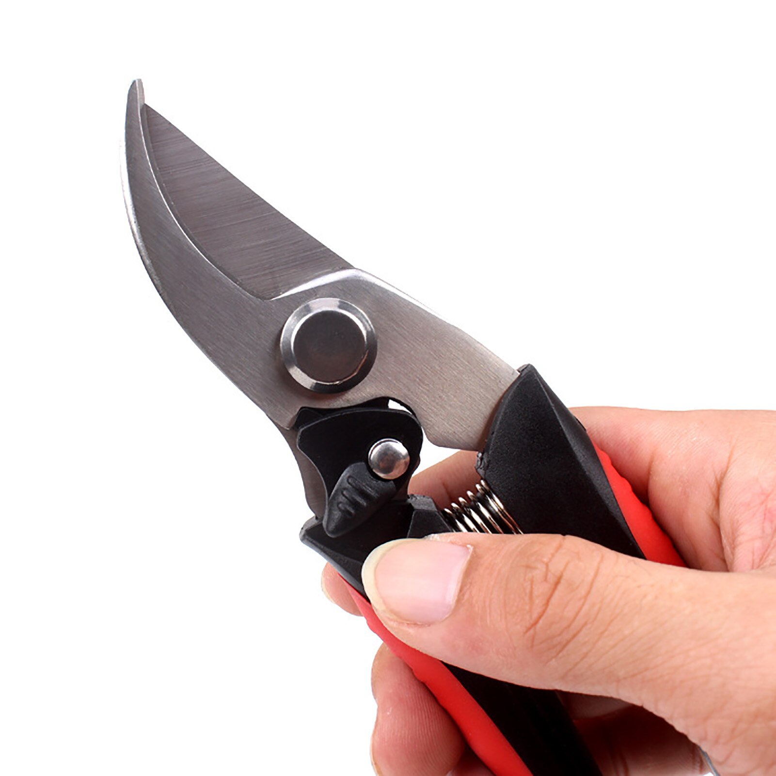 Pruning Shears Tree Branch Pruner Labor Saving Gardening Tool Stainless Steel high hardness good toughness and quick cutting