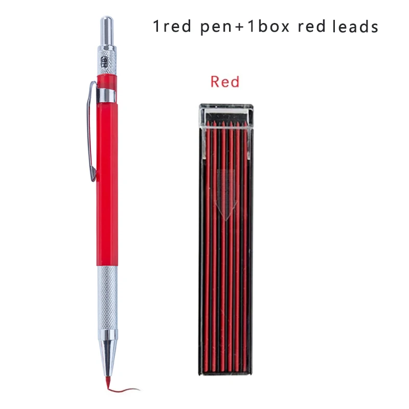 Lápiz mecánico de 2,0 MM, de dibujo artístico, lápiz automático, escritura de centro de gravedad bajo, suministros escolares de oficina para estudiantes: Verde claro