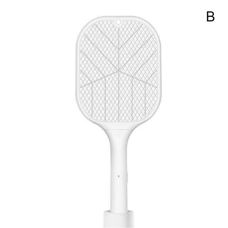 1pc USB Rechargeable Household Powerful Mosquito Killer Three-in-one Light Multi-function Mosquito Shoot Purple W2R8: B