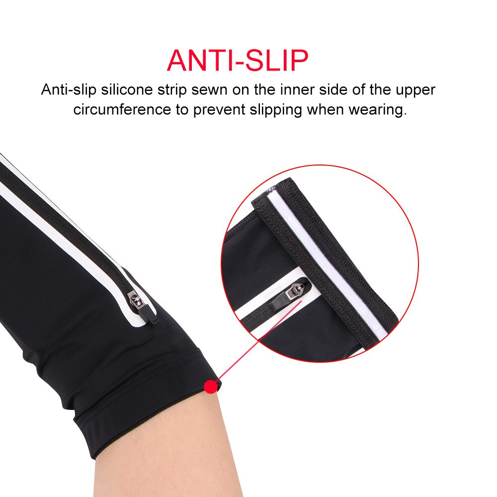 Bolsa deportiva para brazo de muñeca para correr para hombre y mujer, brazalete elástico para teléfono móvil, bolsa deportiva para Fitness, correr, gimnasio