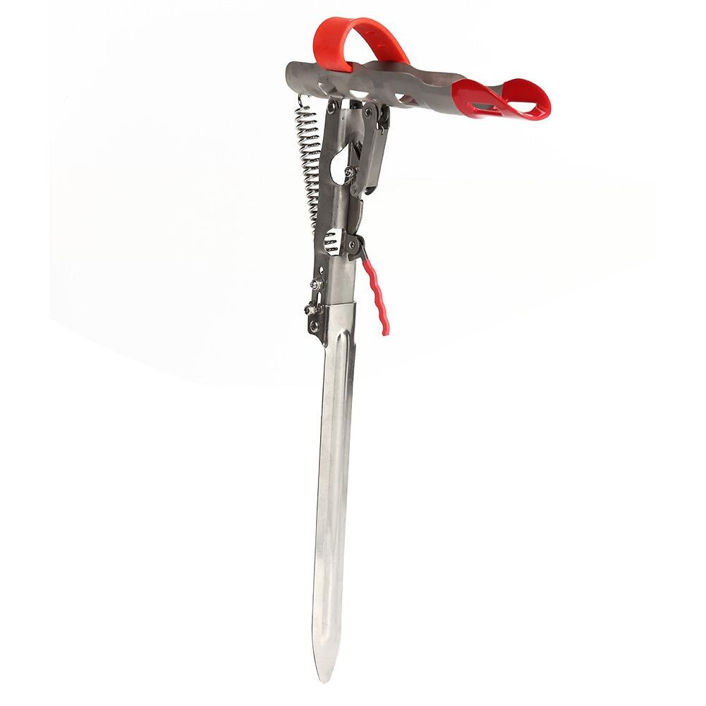 Foldable Automatic Spring Fishing Pole Bracket Durable Outdoor Fishing Gear Adjustable Fishing Pole Holder Sea Rod: Type 1
