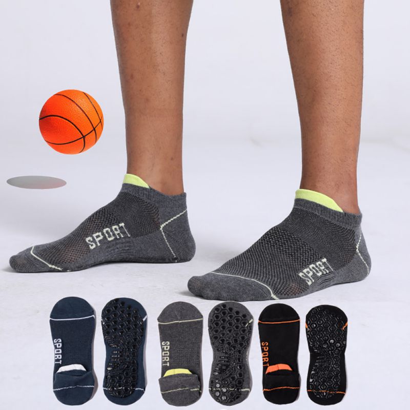 38-43 mannen Antislip Yoga Outdoor sport fitness running Sokken Professionele Katoen Sport Sokken Ademend Wandelen Running sokken