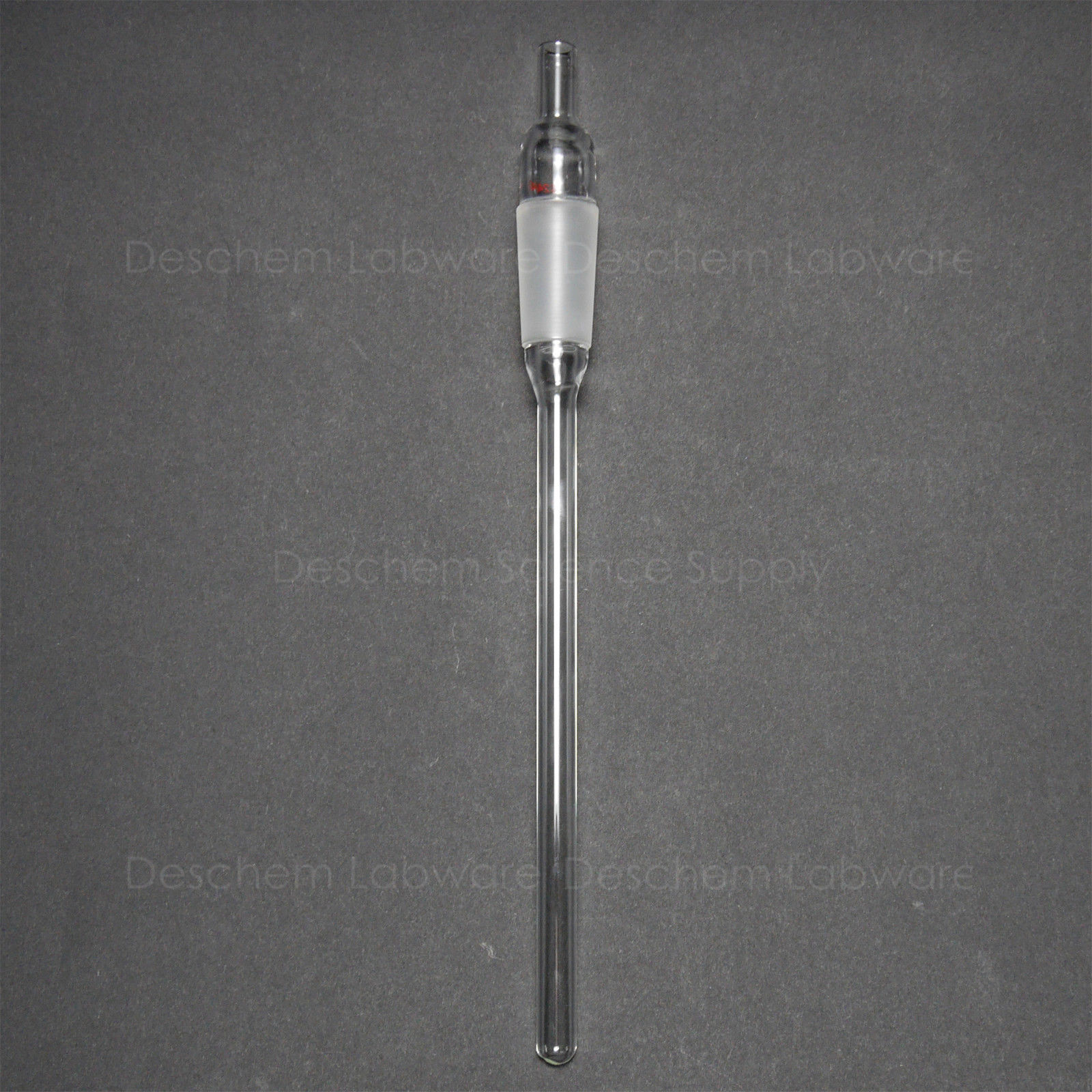 200mm,24/40, glas termometer adapter, labb termometer rör, med smal mun