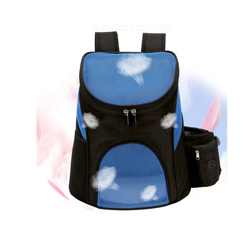 Bolsa de malla portátil para perros, mochila transpirable para perros, bolsa de transporte de gran tamaño para viajes al aire libre, Transportín para mascotas