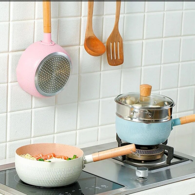 Küche Kochen Topf Maifan Stein Nicht-Stock Kochen Nudeln Heißer Milch Suppe Töpfe Japanischen Stil Schnee Pfanne Herde Universal- Kochgeschirr