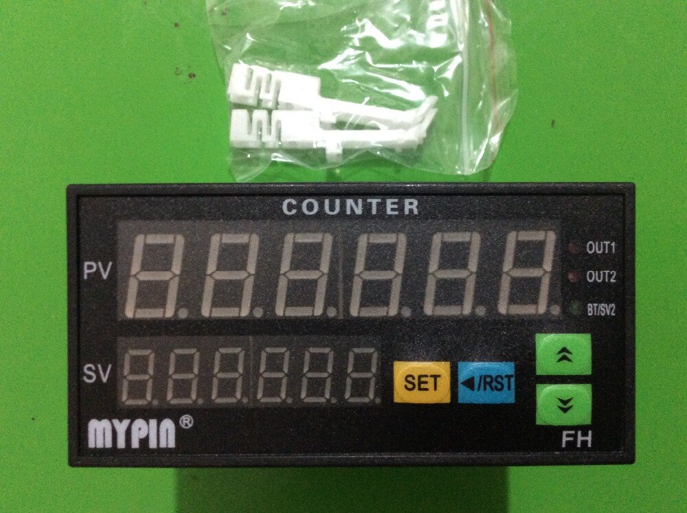 80-265 V AC/DC 6 Uscita A Relè Digitale Preset contatore 10 KPCS FH8-6CRNB 48 H X 96 W