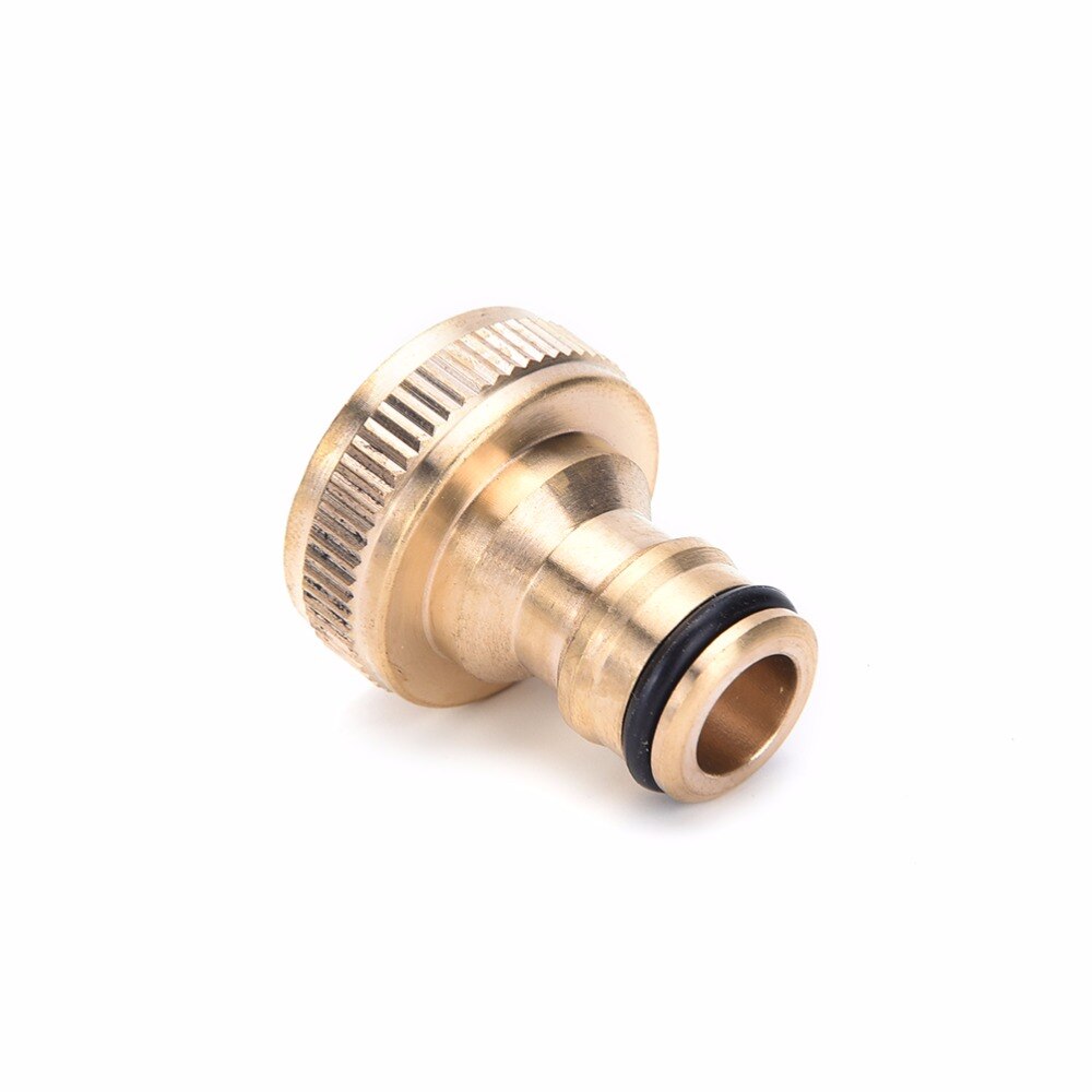 2PCS/set Brass Threaded Tap Garden Hose Connect Adaptor Fitting Pipe Kitchen Tap Water Pipe Connector Garden Watering Tools